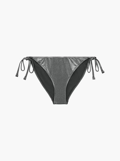Calvin Klein Fürdőruha HU068511 | Calvin Klein Core EssentialsTie Side Női Bikini Alsó Titán